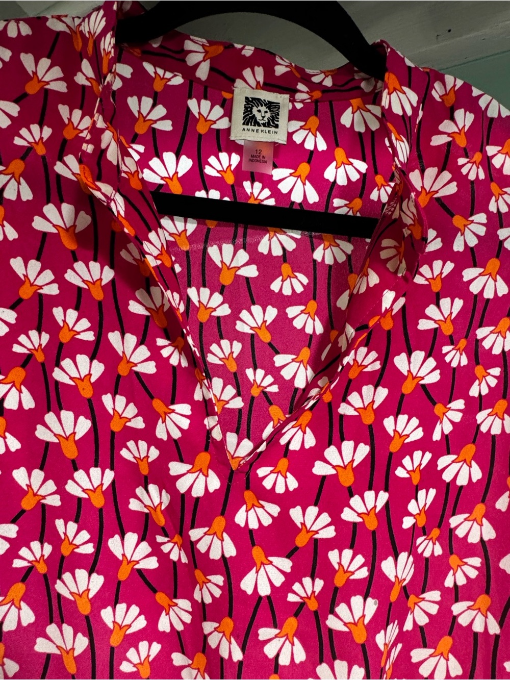 Anne Klein Pink Floral Dress